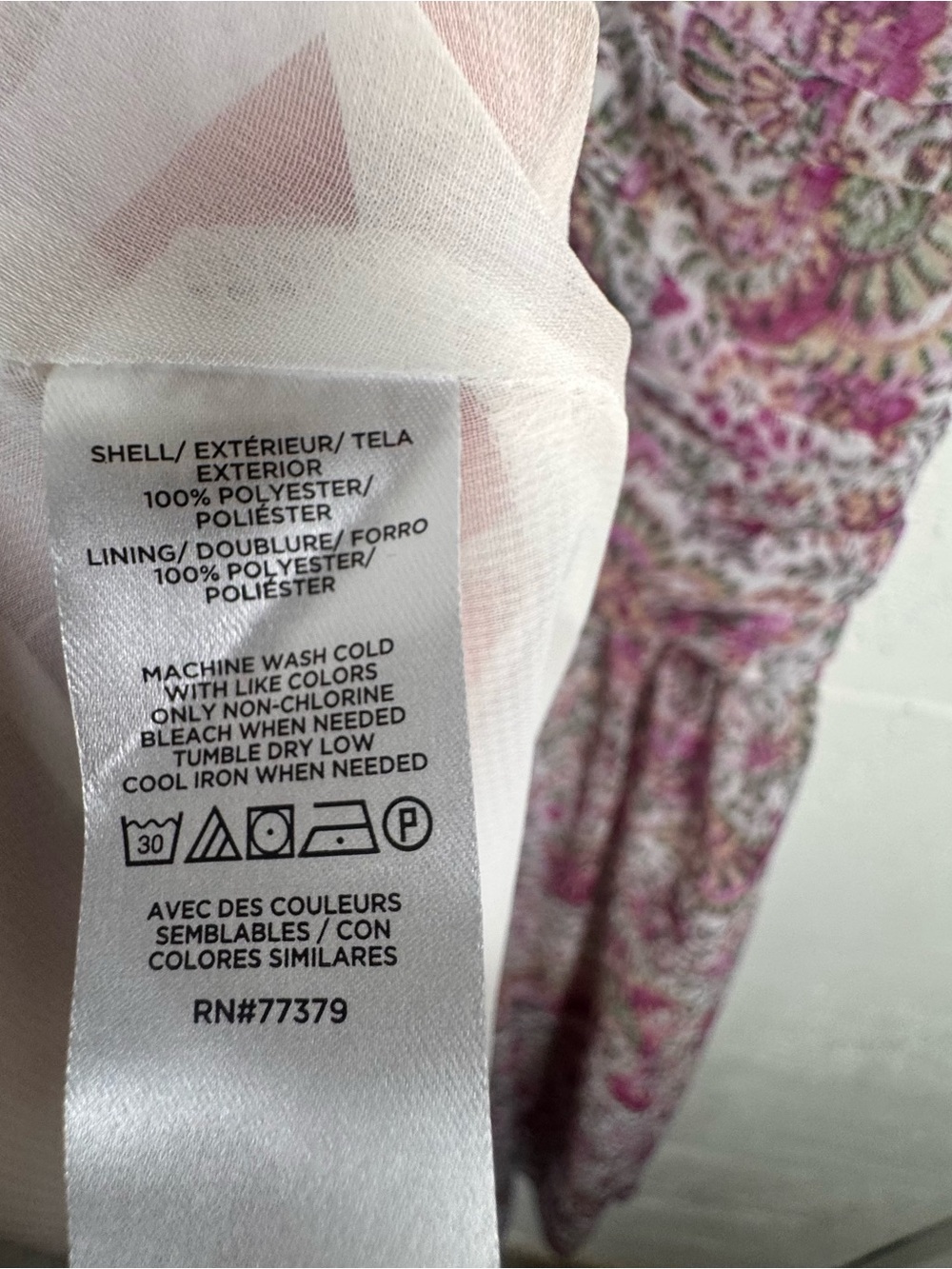 ANN TAYLOR ORCHID GLOW FLORAL RUCHED FLARE MIDI DRESS SZ 6 P - Picture 13 of 16